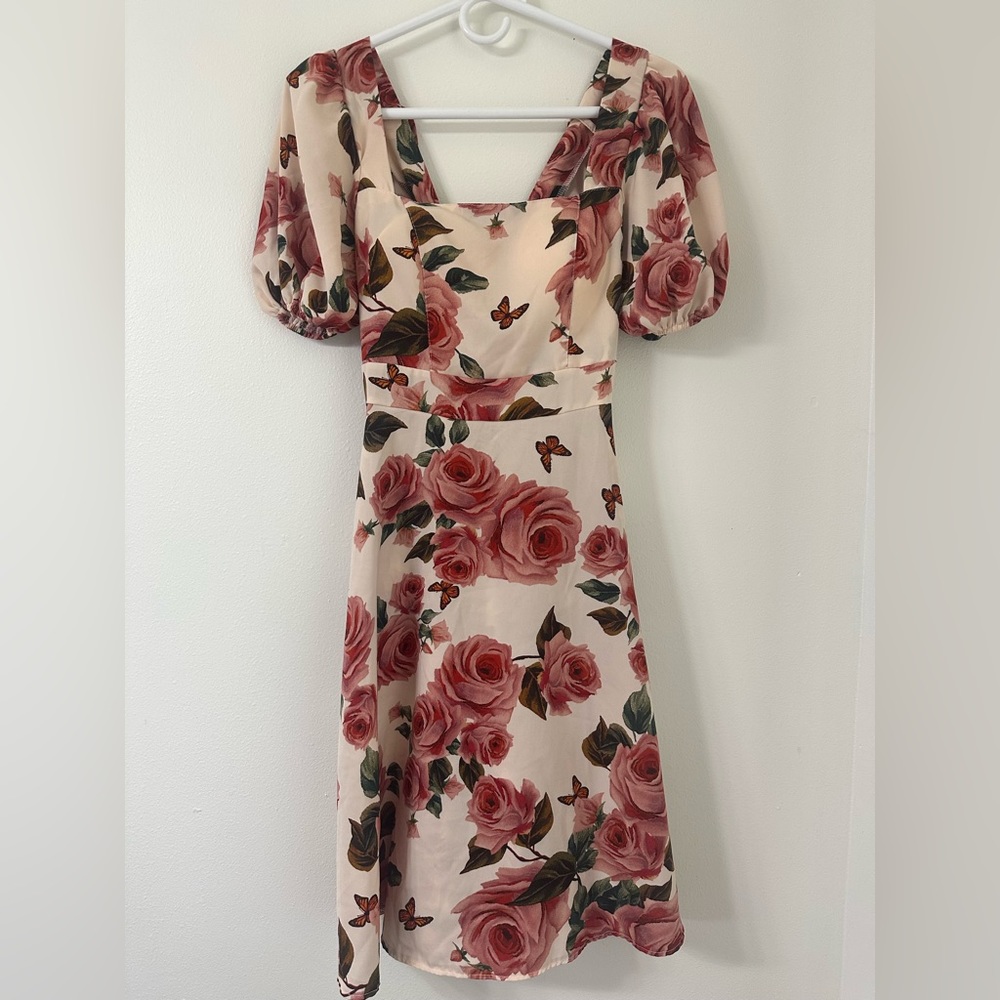 Floral dress size Medium
